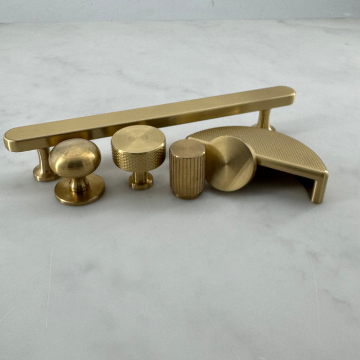 Satin Brass finish