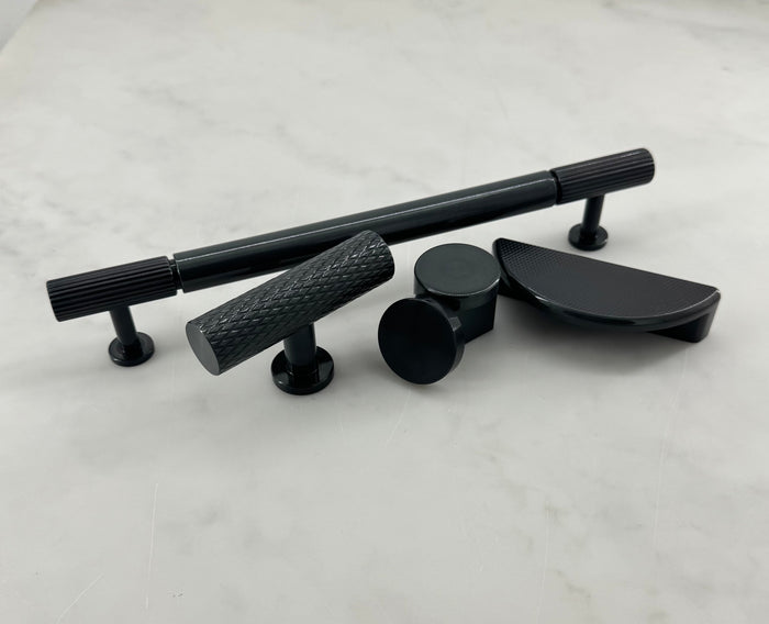 Gunmetal finish