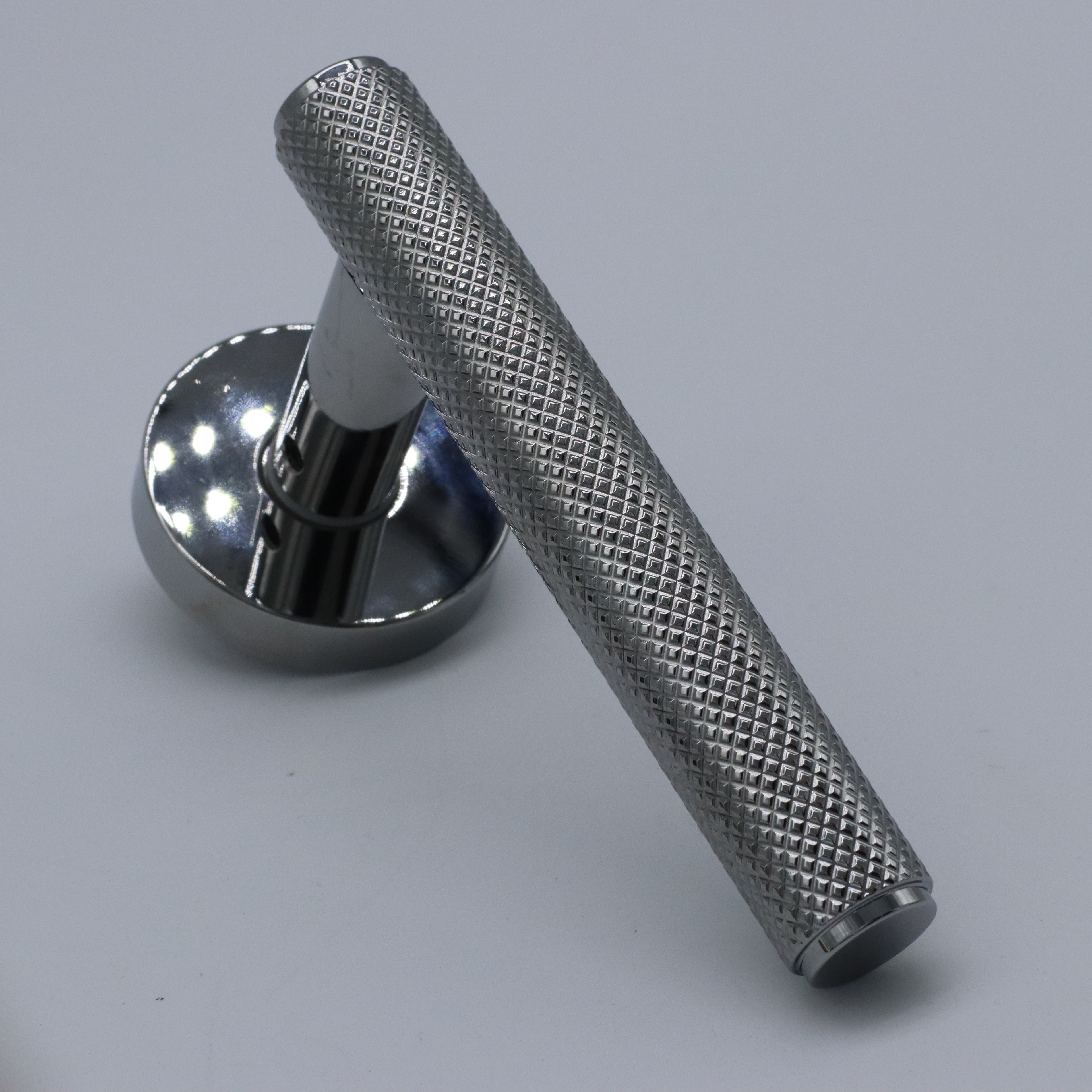 Knurled Door Lever Handle - Set of 2