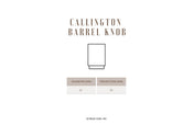 Callington Barrel Knob
