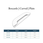Curved Boscastle | Plain