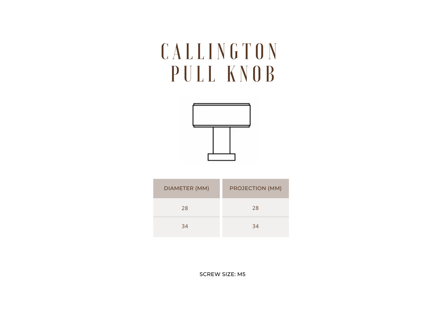 Callington Pull Knob